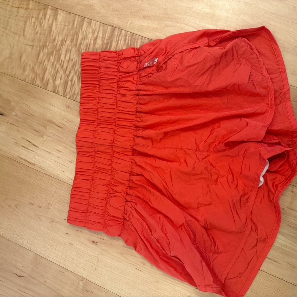 Free People Movement Athletic Shorts – Orange/Red Fusion